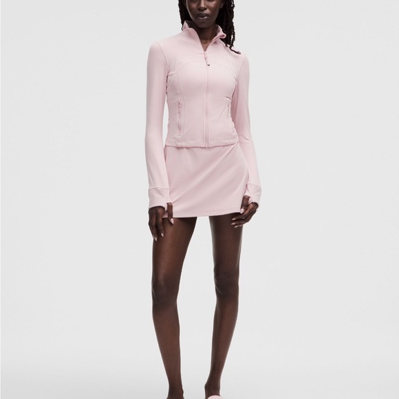 Lululemon Define Cropped Jacket Nulu Pink Haze Size 14 Sz 14 - Picture 2 of 6